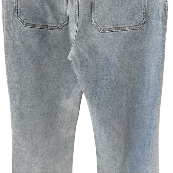 Kenzie Jeans Savannah High Rise Flare Crop Denim Size 10 NWT Vintage Inspired - Picture 7 of 14